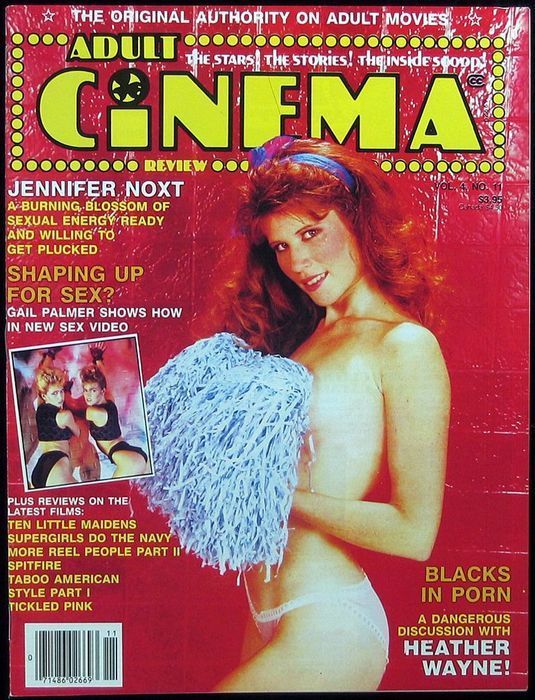 ADULT CINEMA REVIEW magazine side cover Issue 53  Vol 4 # 11 November 1985