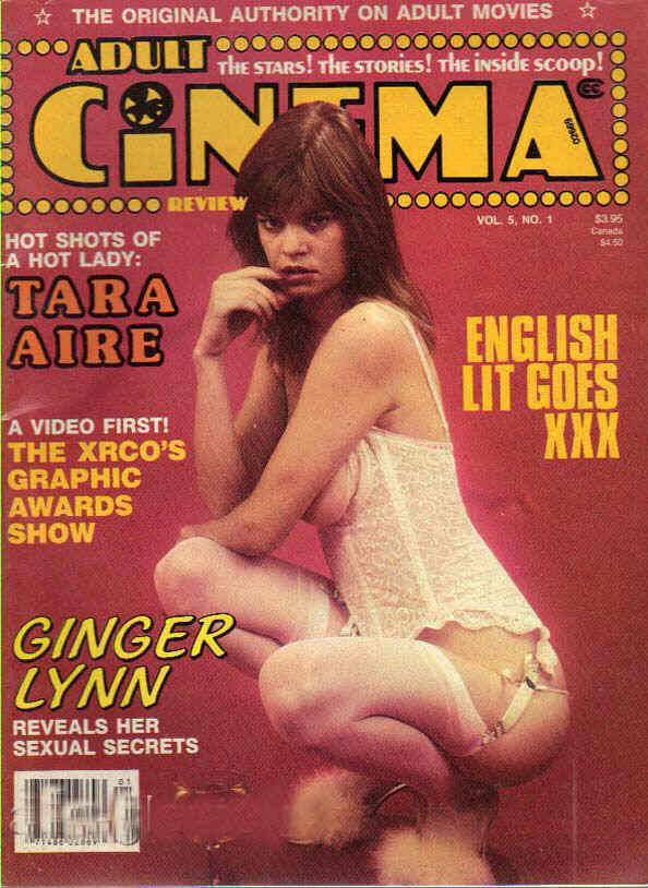 ADULT CINEMA REVIEW magazine side cover Issue 55  Vol 5 # 1 January 1986