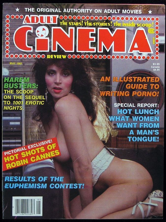 ADULT CINEMA REVIEW magazine side cover Issue 71 May 1987