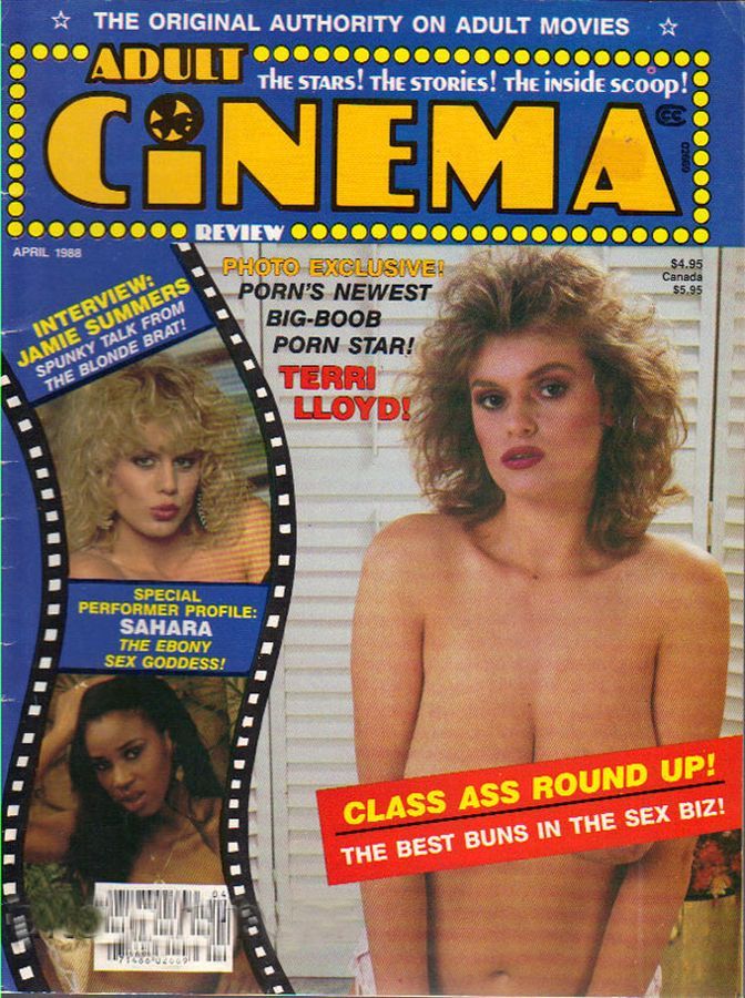 ADULT CINEMA REVIEW magazine side cover Issue 82 April 1988