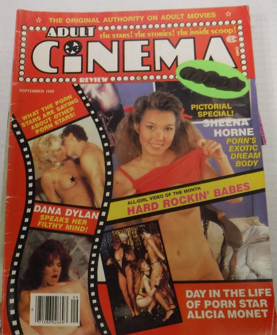 ADULT CINEMA REVIEW magazine side cover Issue 87 September 1988