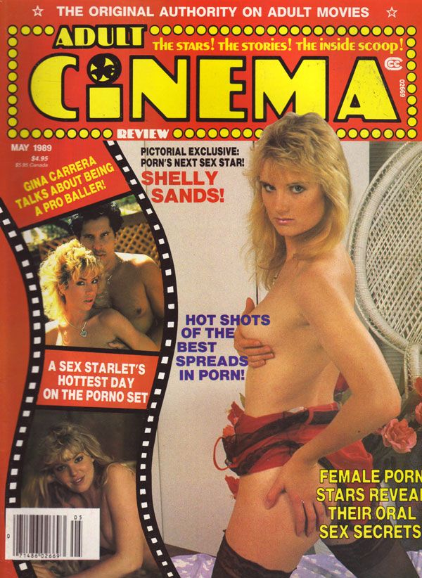 ADULT CINEMA REVIEW magazine side cover Issue 95 May 1989
