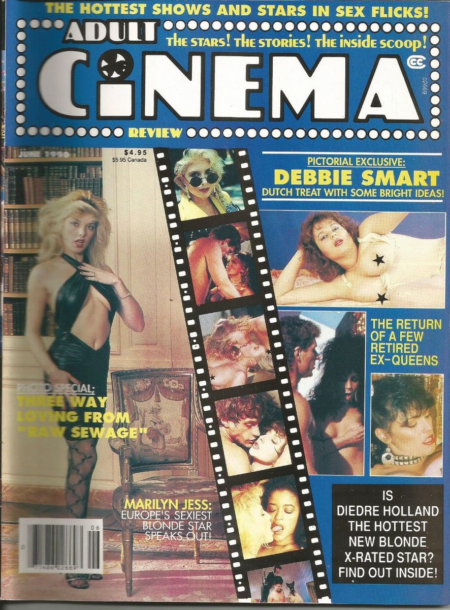 ADULT CINEMA REVIEW magazine side cover Issue 108 June 1990
