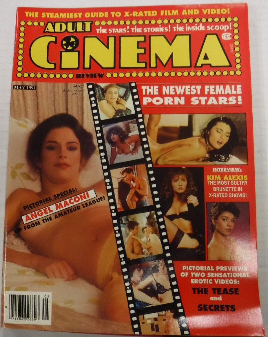 ADULT CINEMA REVIEW magazine side cover Issue 119 May 1991