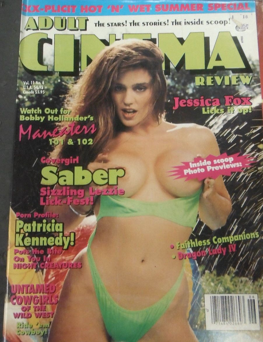 ADULT CINEMA REVIEW magazine side cover Issue 144 June 1993