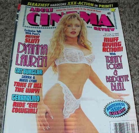 ADULT CINEMA REVIEW magazine side cover Issue 161  Vol 12 # 11 November 1994