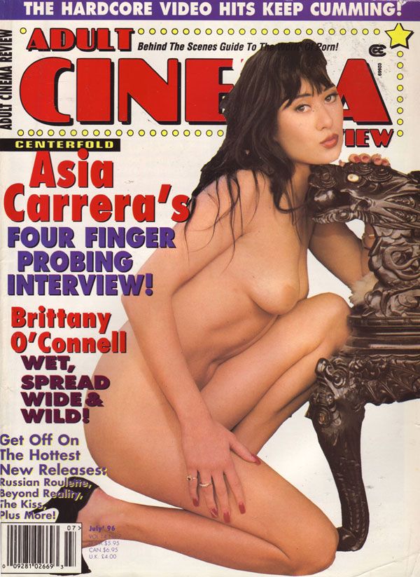 ADULT CINEMA REVIEW magazine side cover Issue 181  Vol 14 # 7 July 1996