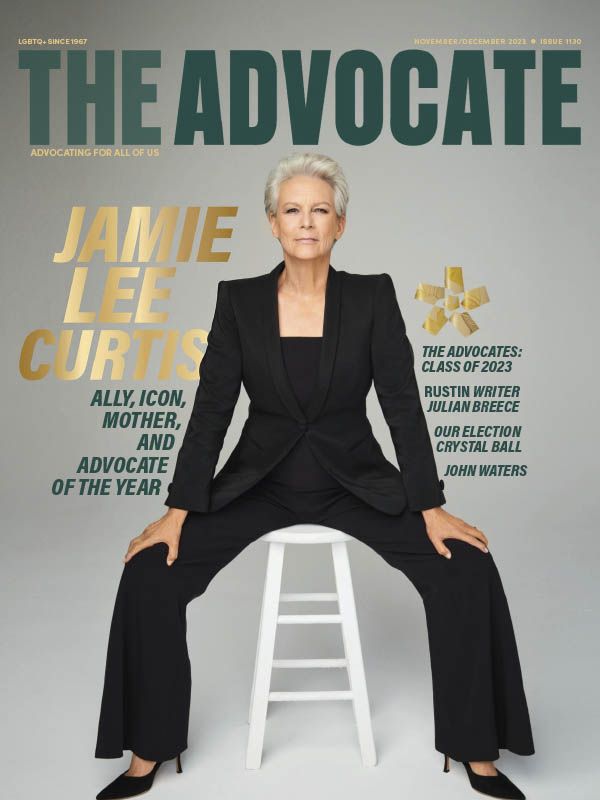 ADVOCATE magazine side cover Issue 1130  November/December 2021