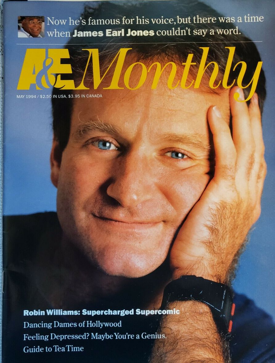 ARTS AND ENTERTAINMENT magazine side cover  May 1994