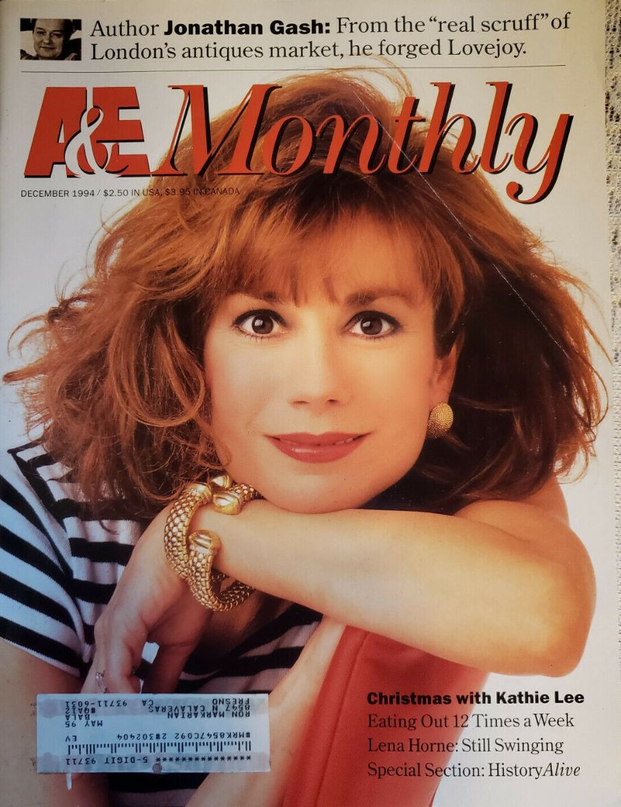 ARTS AND ENTERTAINMENT magazine side cover  December 1994