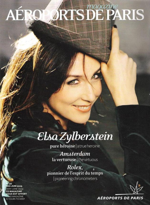 AEROPORTS DE PARIS magazine side cover Issue 39  May/June 2009
