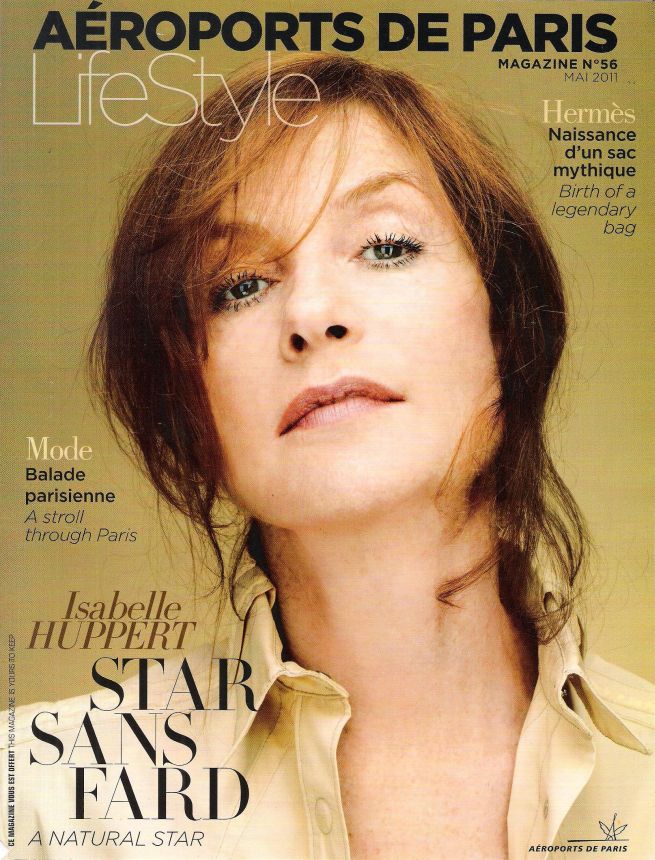 AEROPORTS DE PARIS magazine side cover Issue 56  May 2011