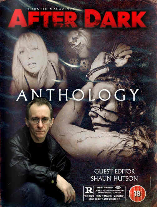 AFTER DARK (UK) magazine side cover  Anthology  2015
