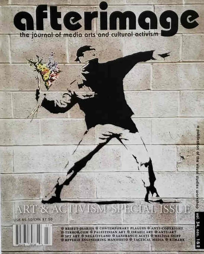 AFTERIMAGE magazine side cover  Vol 34 No  1-2  July 2006