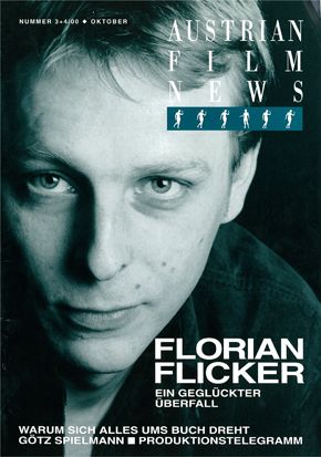 AUSTRIAN FILM NEWS magazine side cover Issue 3-4 October 2000