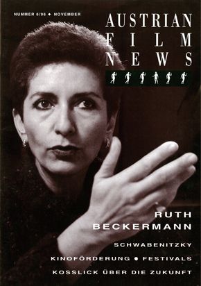 AUSTRIAN FILM NEWS magazine side cover Issue 6 November 1996