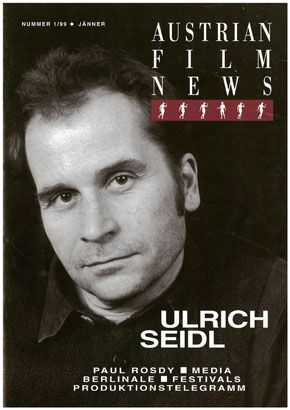 AUSTRIAN FILM NEWS magazine side cover Issue 1 January 1999