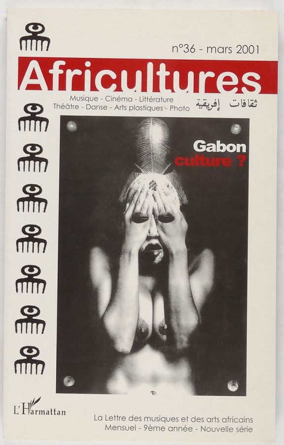 AFRICULTURES magazine side cover Issue 36  March 2001