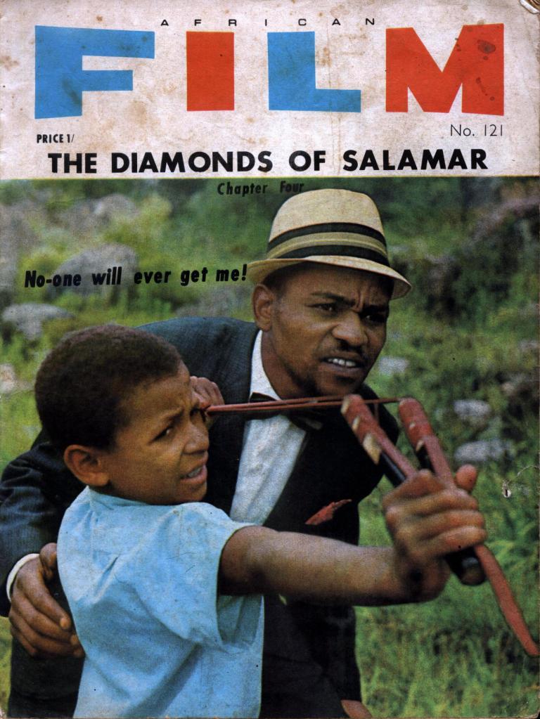 AFRICAN FILM magazine side cover Issue 121   