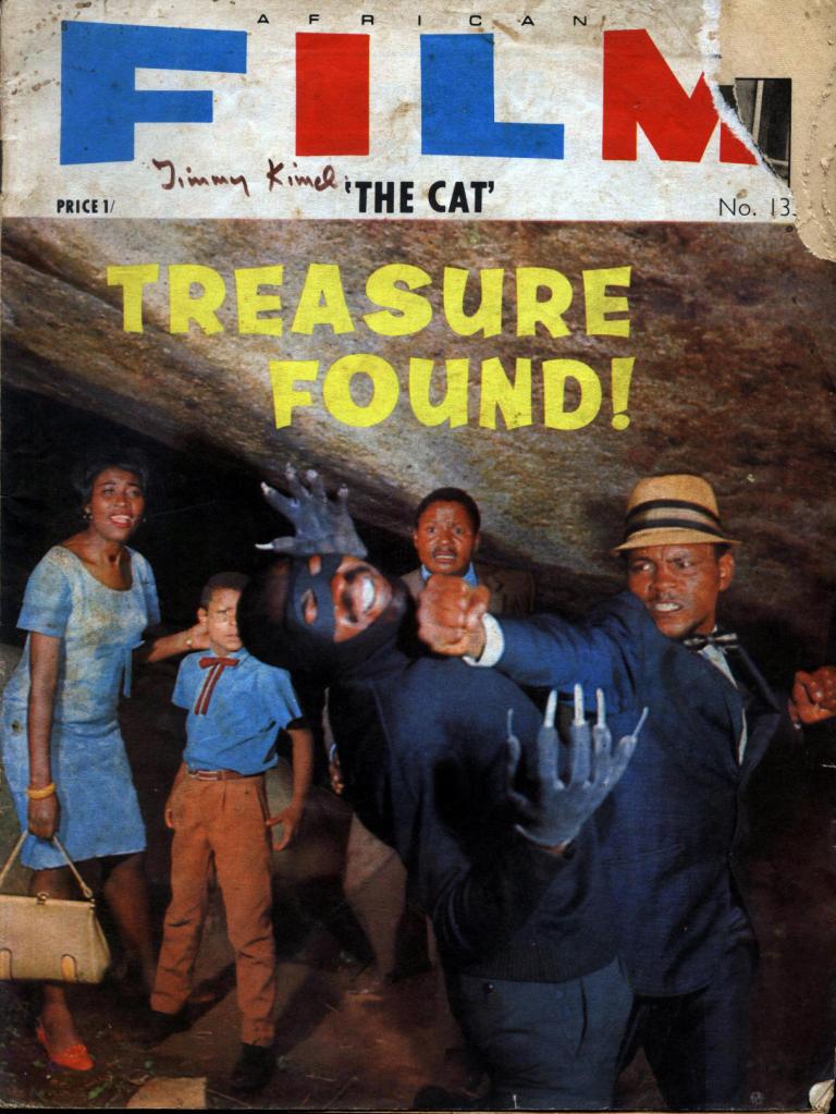 AFRICAN FILM magazine side cover Issue 133   