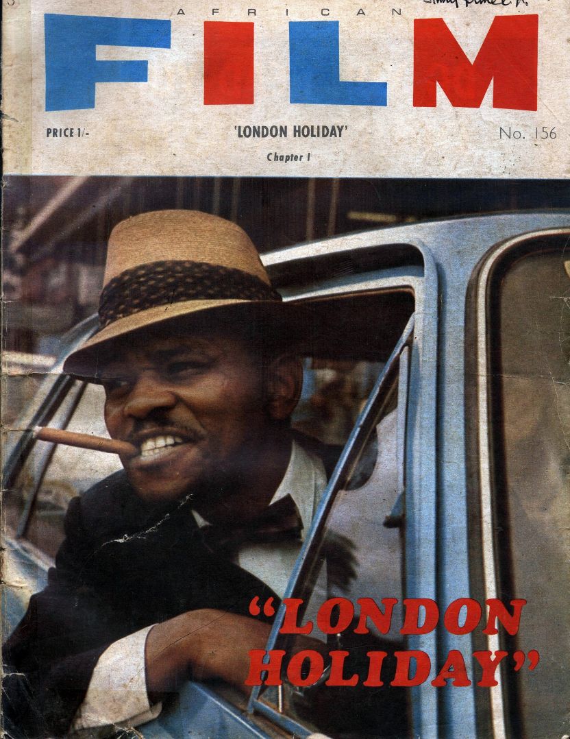 AFRICAN FILM magazine side cover Issue 156   