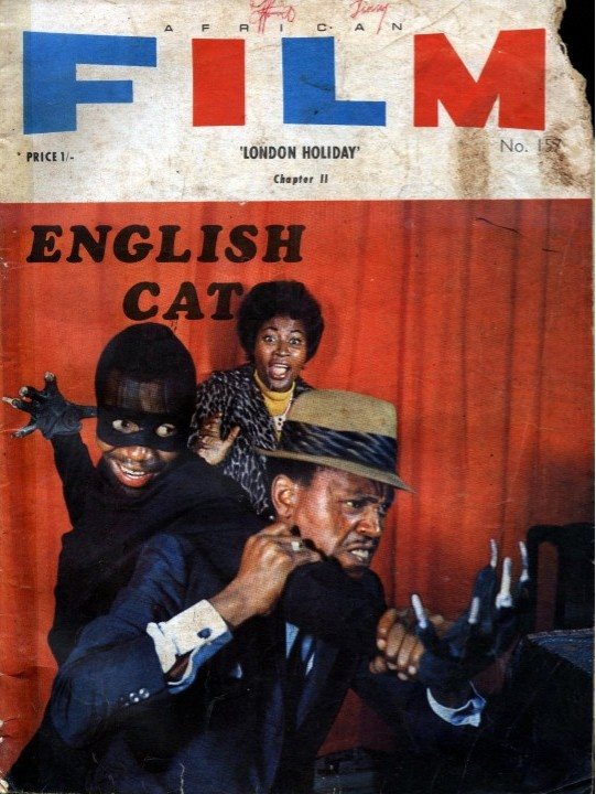 AFRICAN FILM magazine side cover Issue 157   