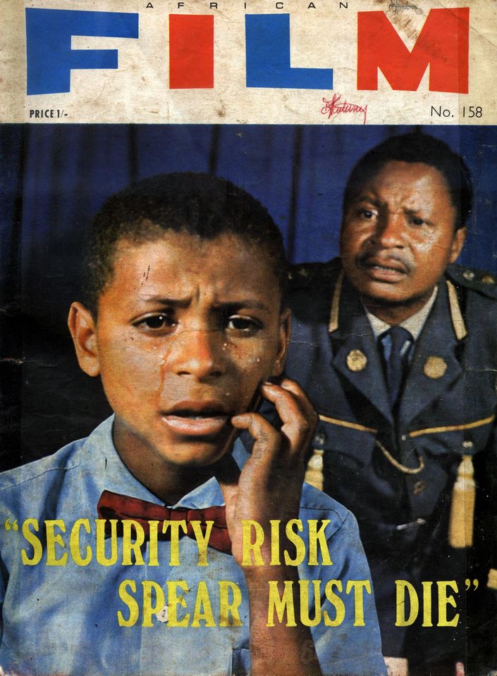AFRICAN FILM magazine side cover Issue 158   