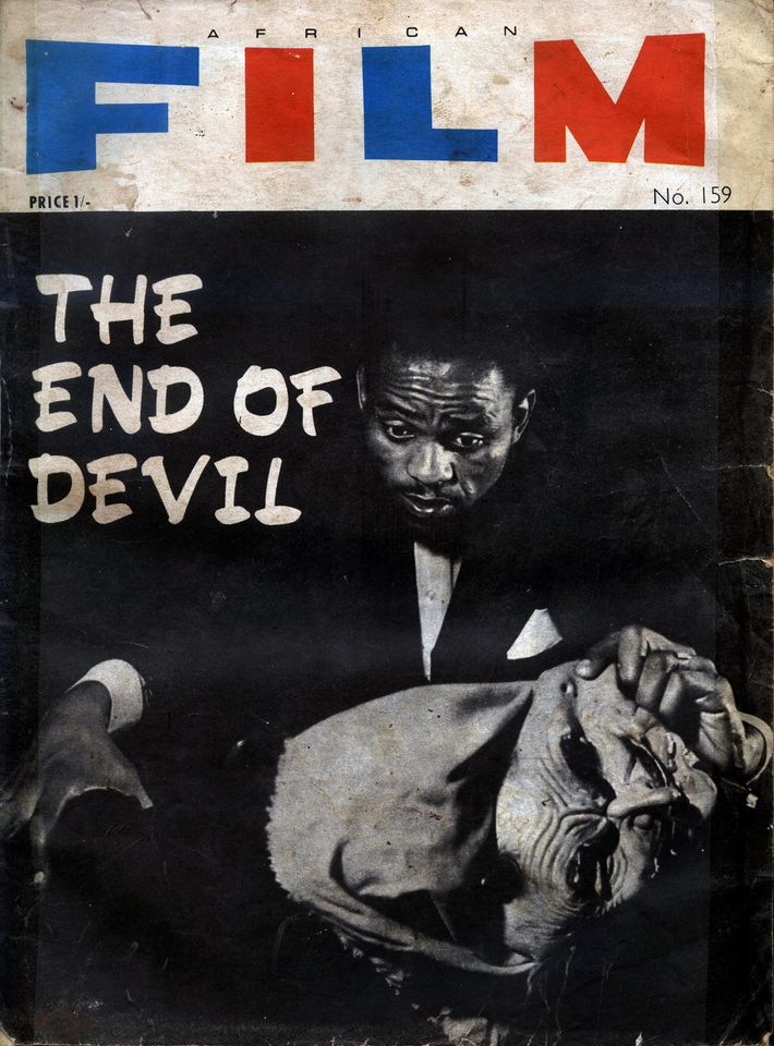 AFRICAN FILM magazine side cover Issue 159   