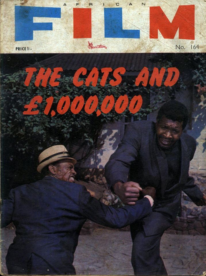 AFRICAN FILM magazine side cover Issue 164   