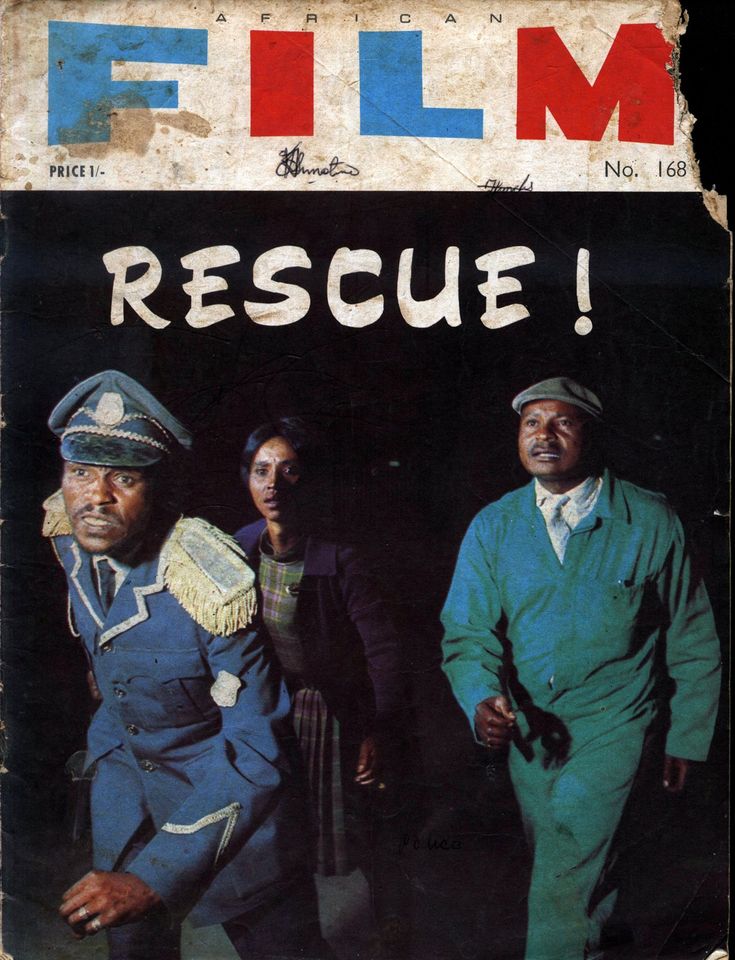 AFRICAN FILM magazine side cover Issue 168   