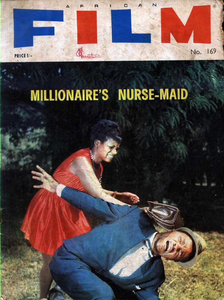 AFRICAN FILM magazine side cover Issue 169   