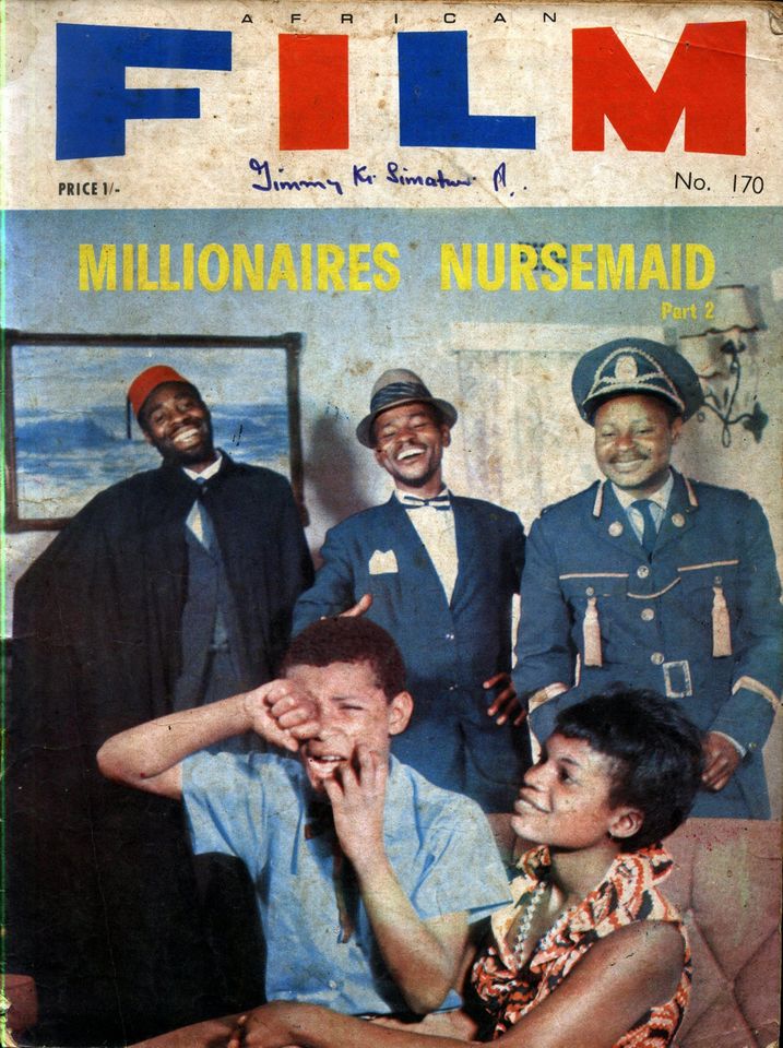 AFRICAN FILM magazine side cover Issue 170   