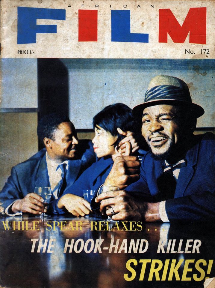 AFRICAN FILM magazine side cover Issue 172   