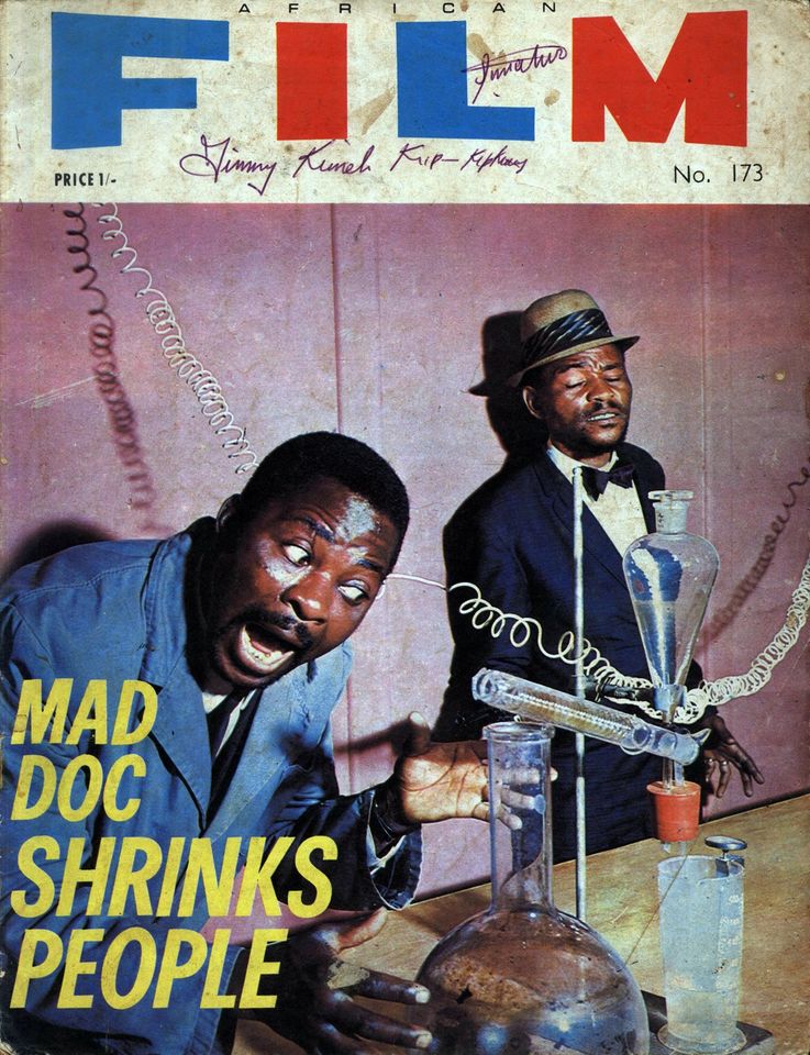 AFRICAN FILM magazine side cover Issue 173   