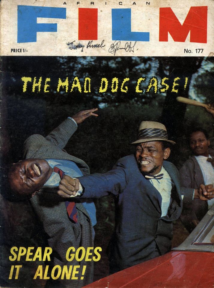 AFRICAN FILM magazine side cover Issue 177   