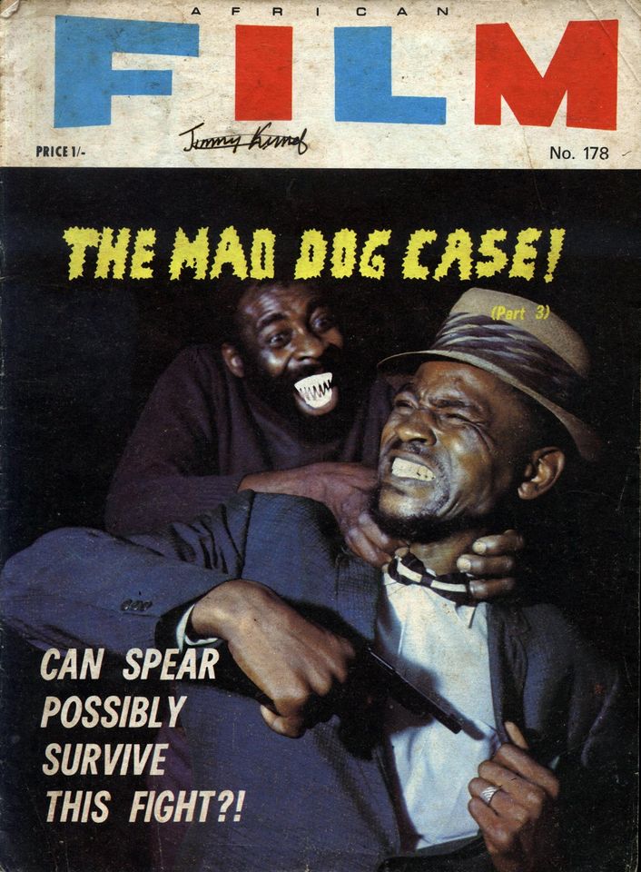 AFRICAN FILM magazine side cover Issue 178   