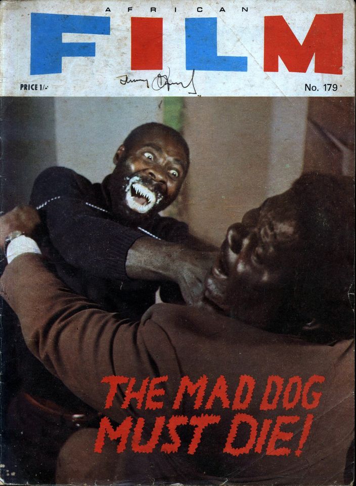 AFRICAN FILM magazine side cover Issue 179   