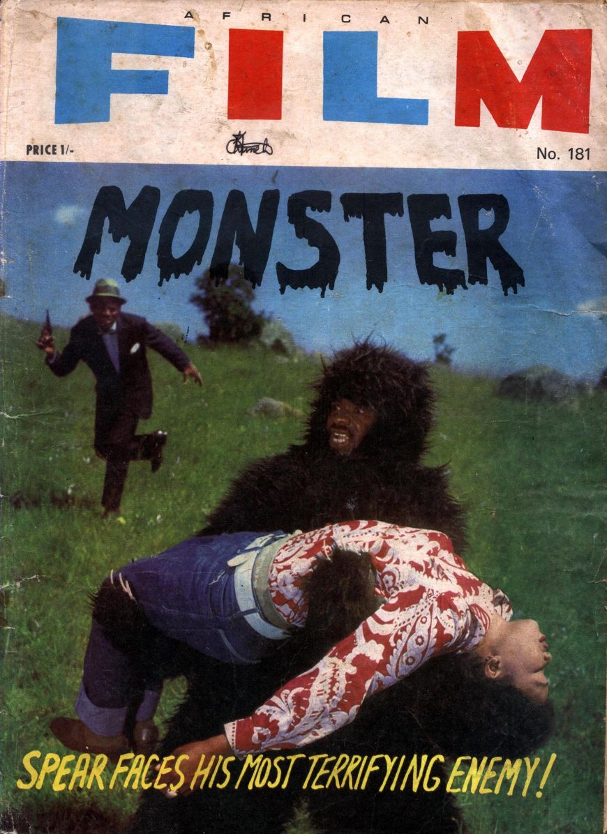 AFRICAN FILM magazine side cover Issue 181   