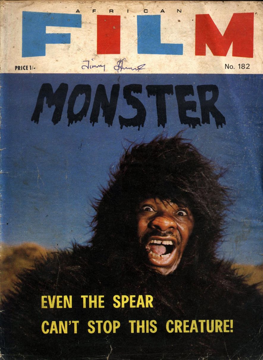 AFRICAN FILM magazine side cover Issue 182   