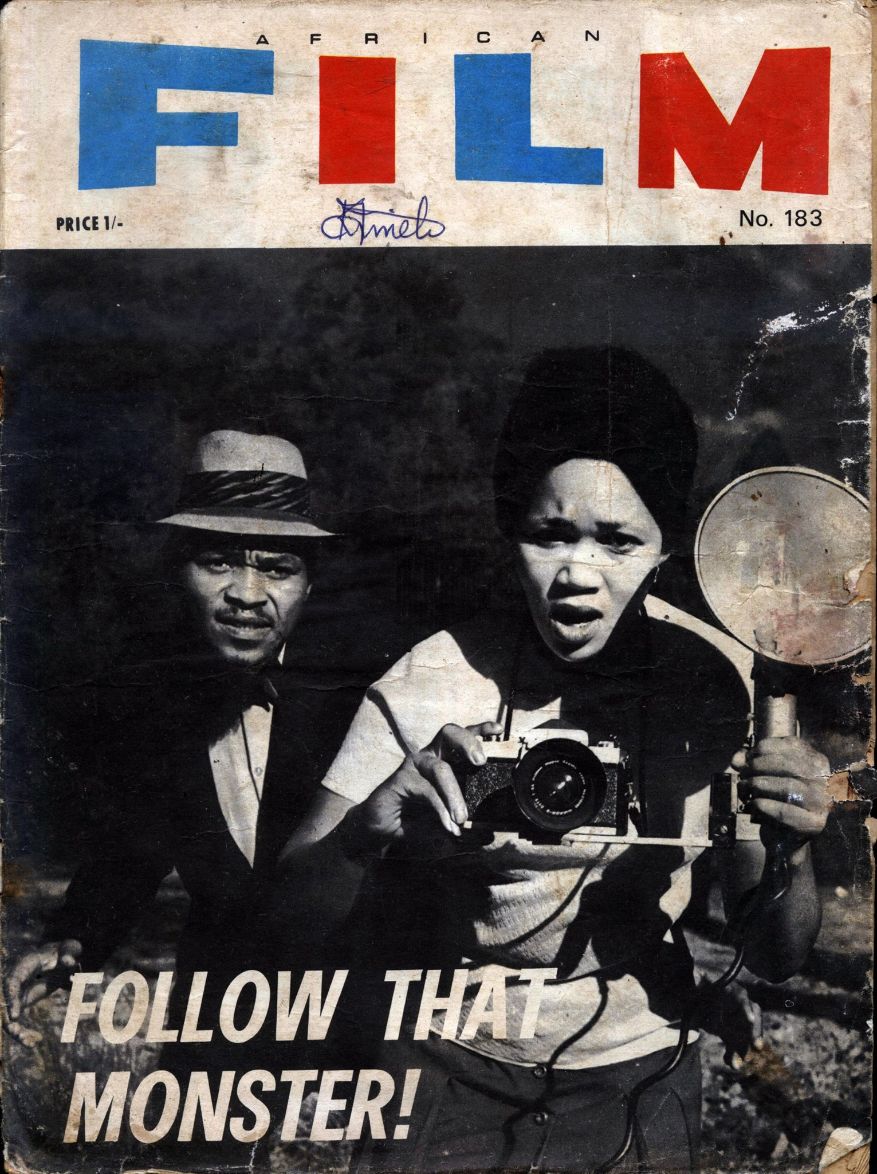 AFRICAN FILM magazine side cover Issue 183   