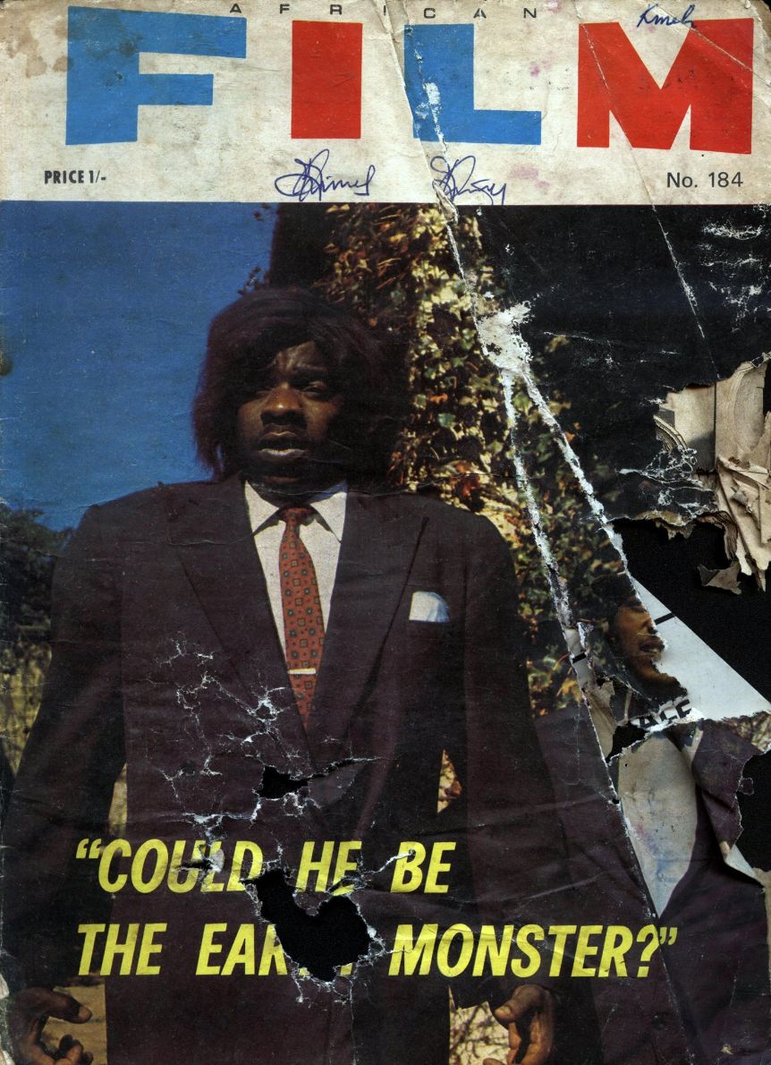 AFRICAN FILM magazine side cover Issue 184   
