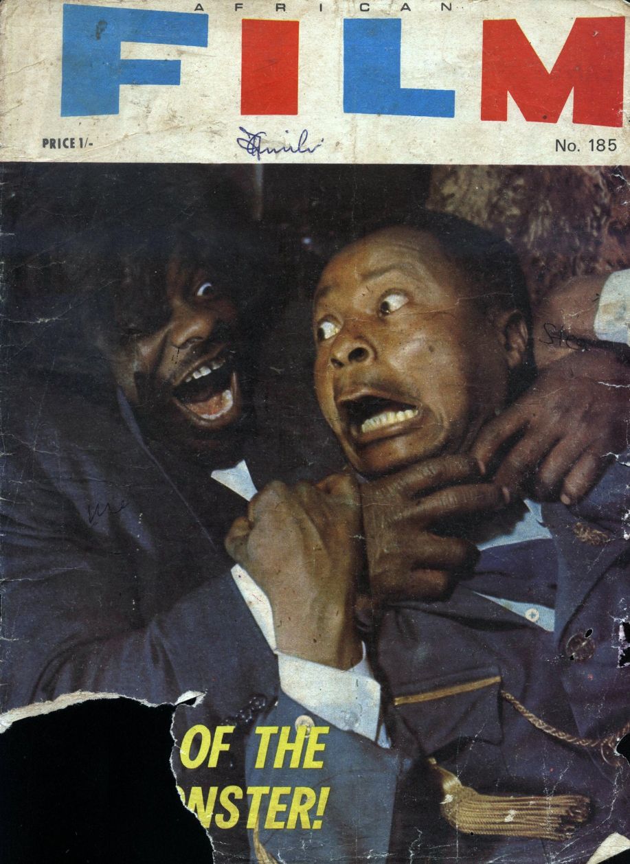 AFRICAN FILM magazine side cover Issue 185   