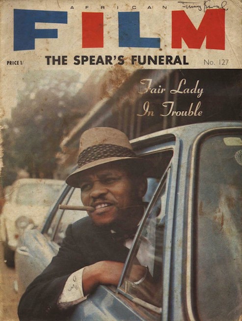AFRICAN FILM magazine side cover Issue 127   