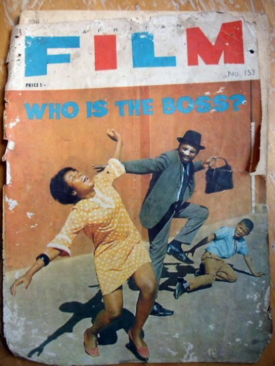 AFRICAN FILM magazine side cover Issue 153   