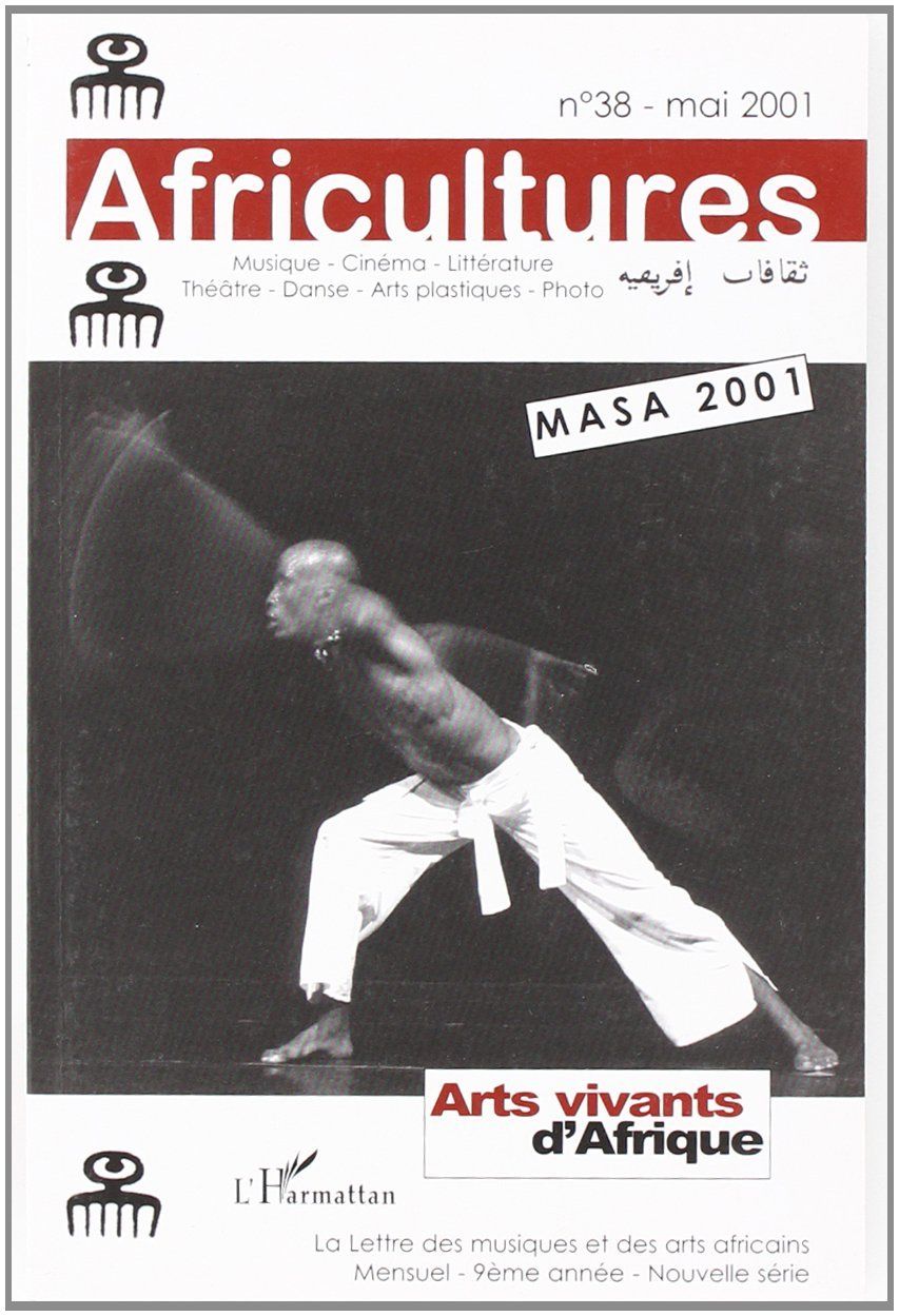 AFRICULTURES magazine side cover Issue 38 May 2001