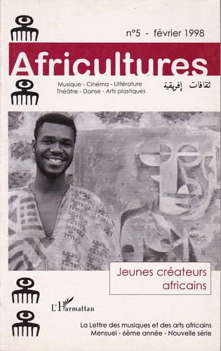 AFRICULTURES magazine side cover Issue 5 February 1998