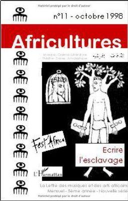 AFRICULTURES magazine side cover Issue 11 October 1998