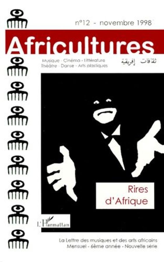 AFRICULTURES magazine side cover Issue 12 November 1998