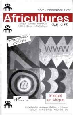 AFRICULTURES magazine side cover Issue 23 December 1999