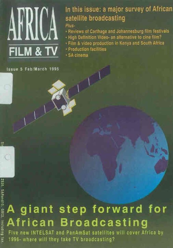 AFRICA FILM AND TV magazine side cover Issue 5  February/March 1995